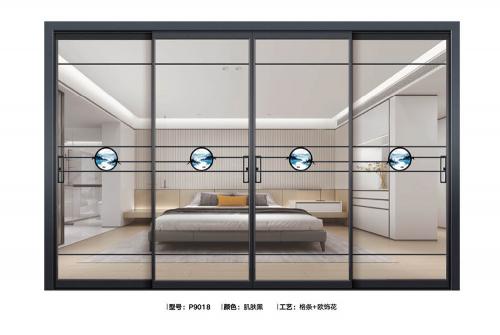 45+18宽+窄平面推拉门9018