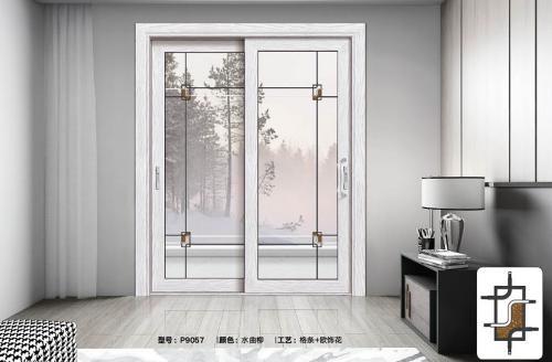 100MM穿条推拉门9057