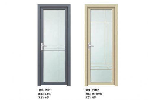 60-75平面平开门9101