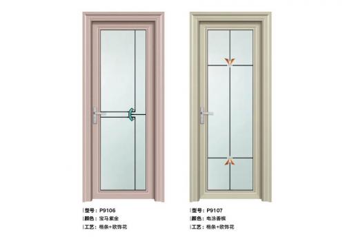 75-85凹口平开门9106