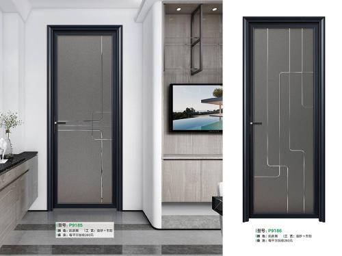 45中窄推拉+平开9185